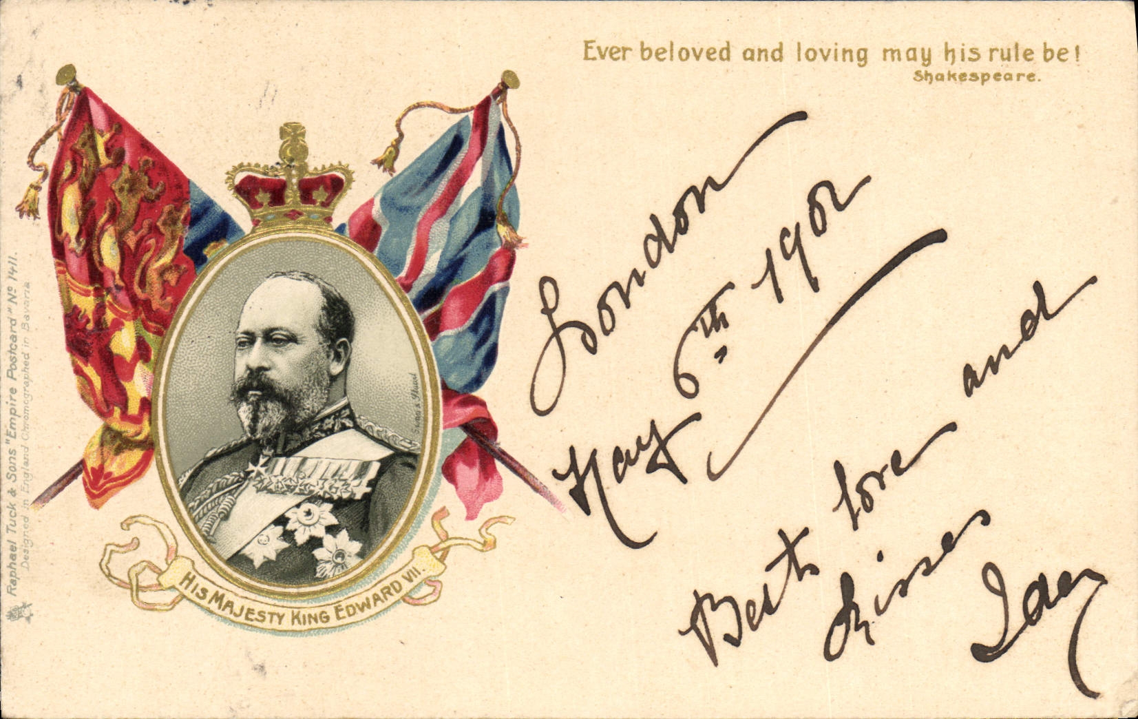 CPA His majesty King Edward VII