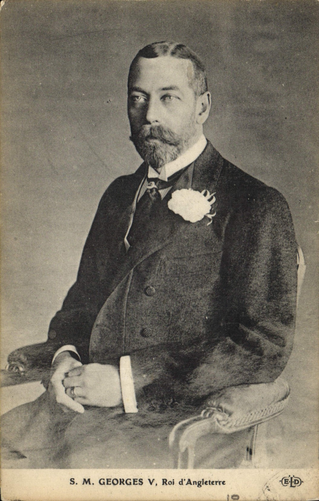 CPA SM Georges V Roi d'Angleterre 