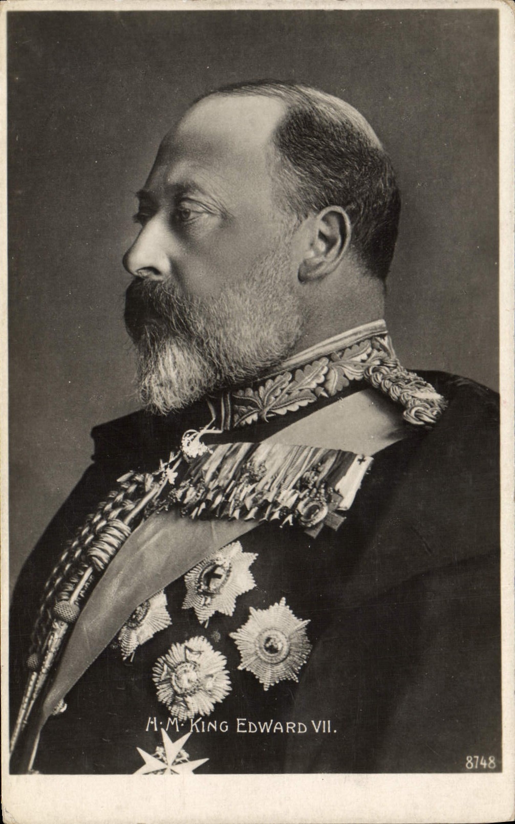 CPA HM King Edward VII