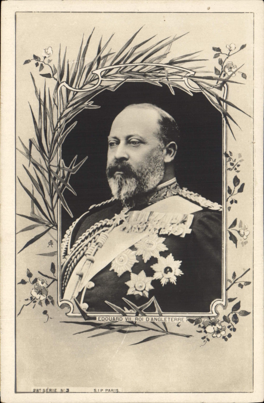 CPA Edouard VII Roi d'Angleterre