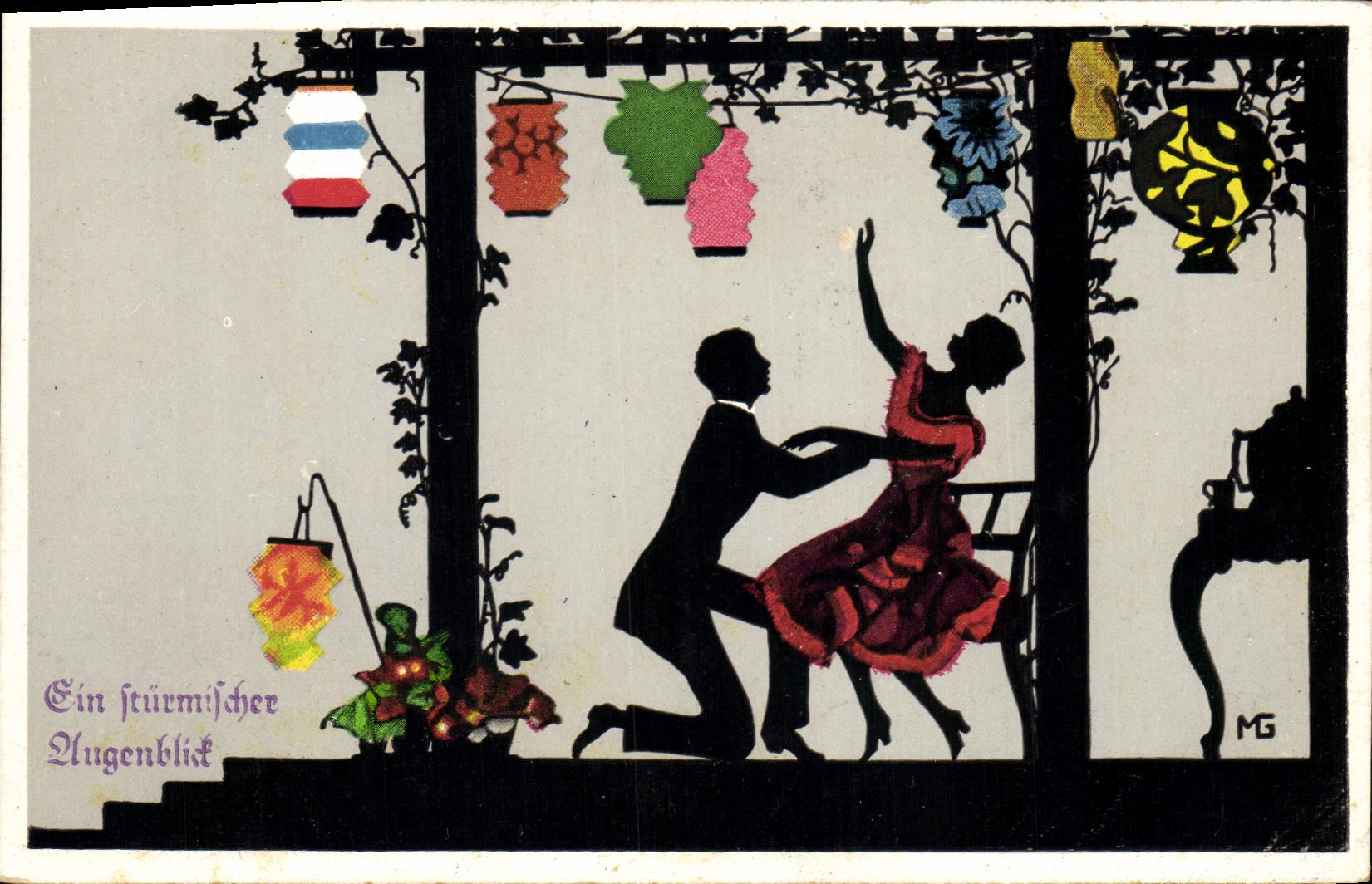 VINTAGE POSTCARD Fantasy Graf Illustrator