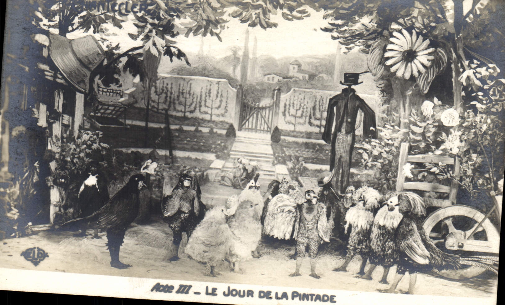 CPA Theatre Rostand Coq Chantecler Le jour de la pintade