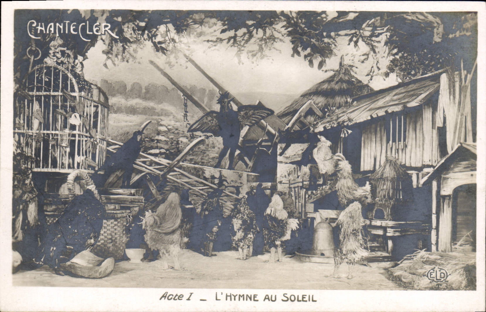 CPA Theatre Rostand Coq Chantecler L'hymne au soleil