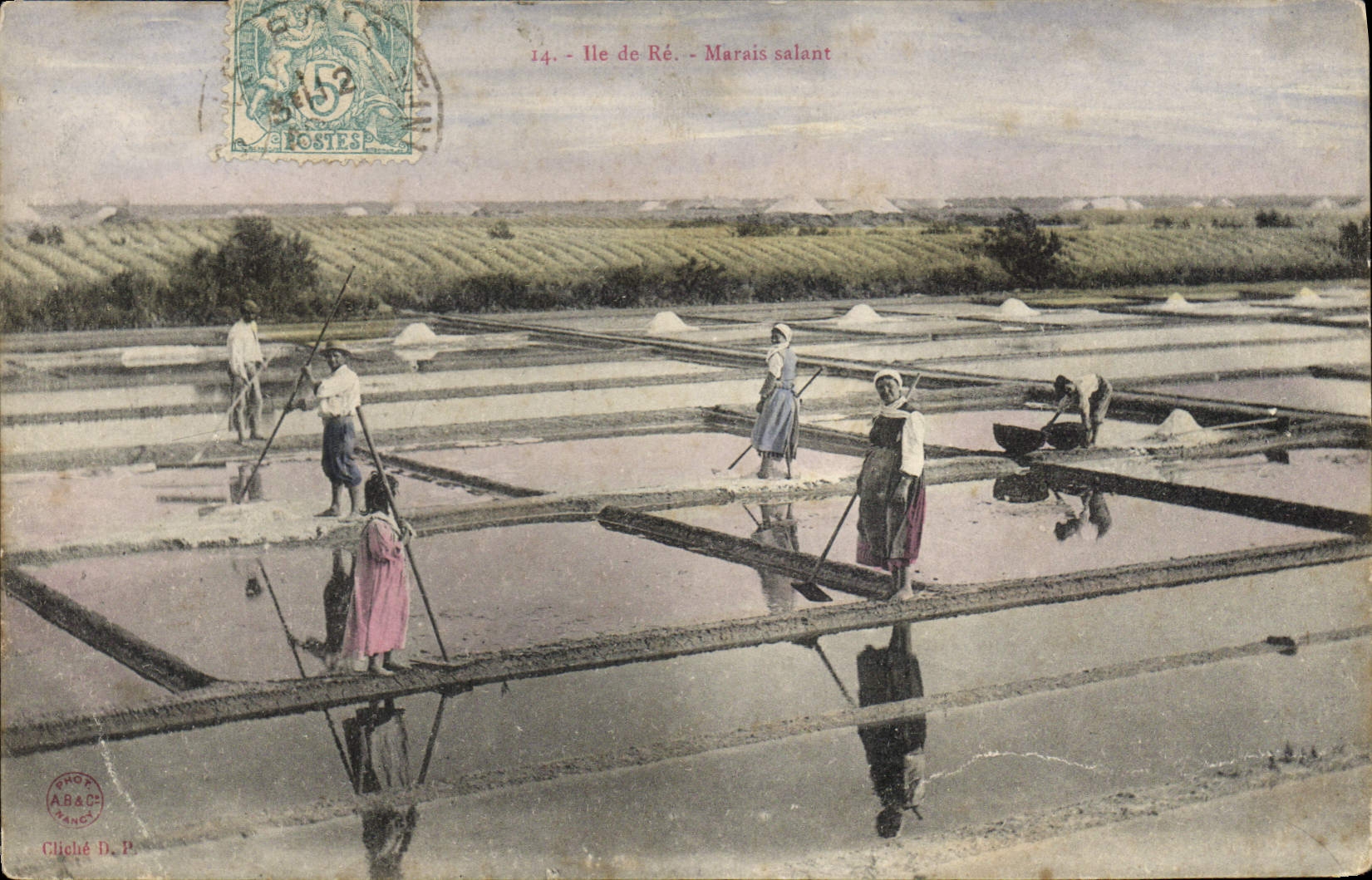 CPA Marais salants Ile de Re