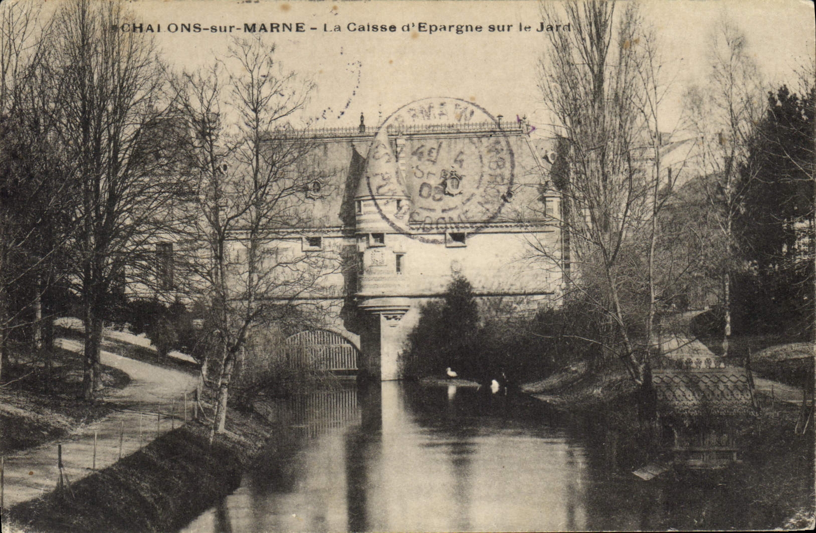 CPA Banque Chalons sur Marne La Caisse d'Epargne sur le Jard