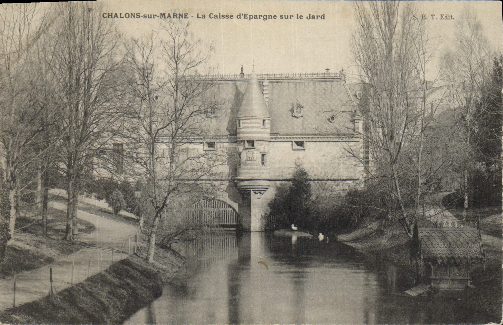 CPA Banque Chalons sur Marne La Caisse d'Epargne sur le Jard