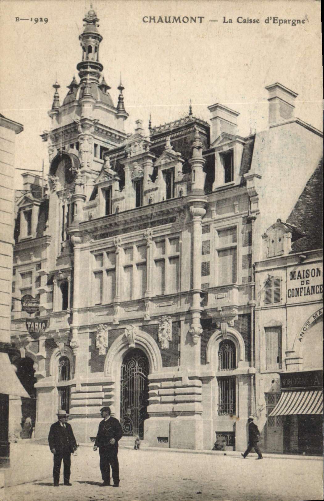 CPA Banque Chaumont La Caisse d'Epargne