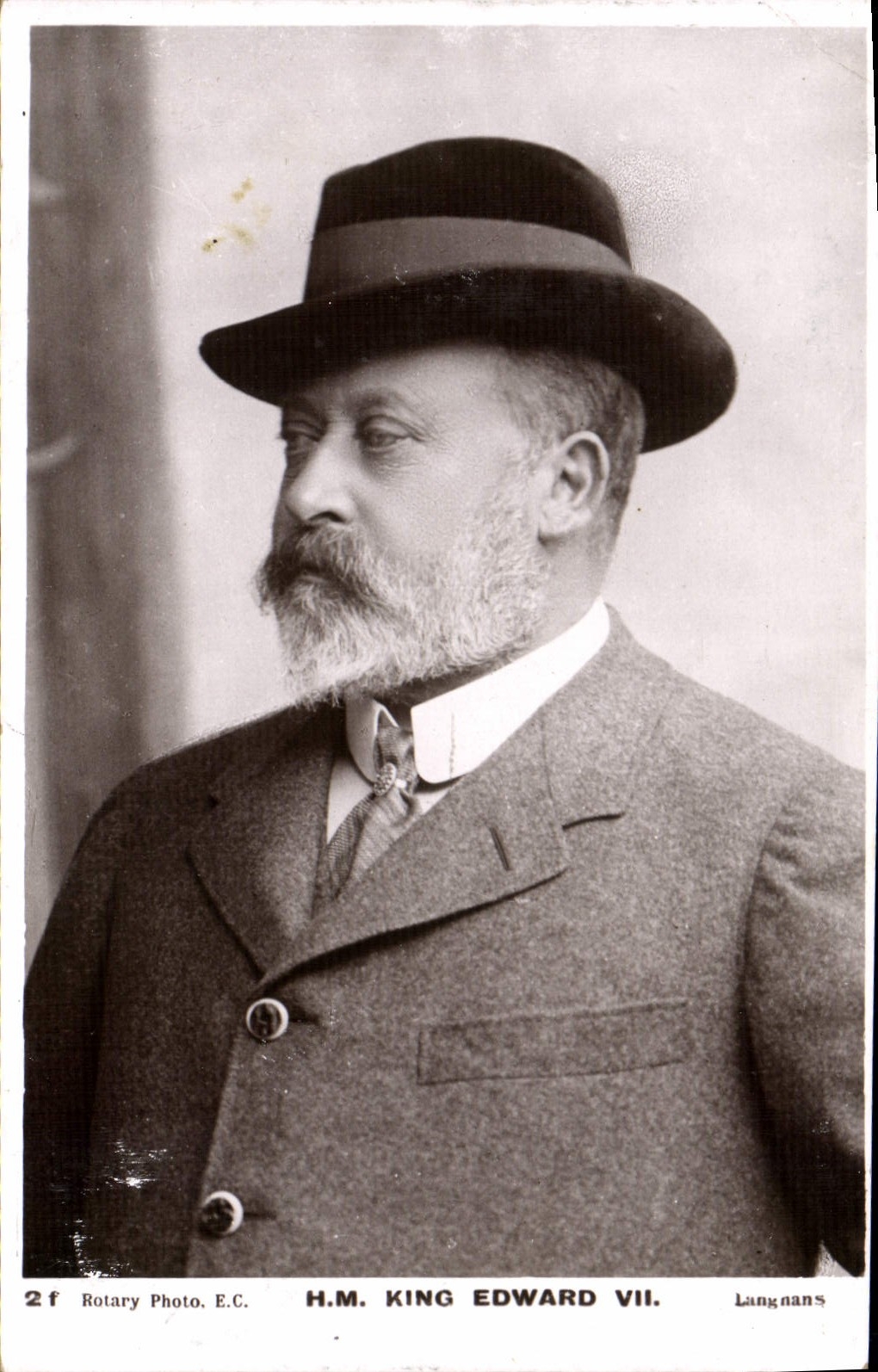CPA HM King Edward VII