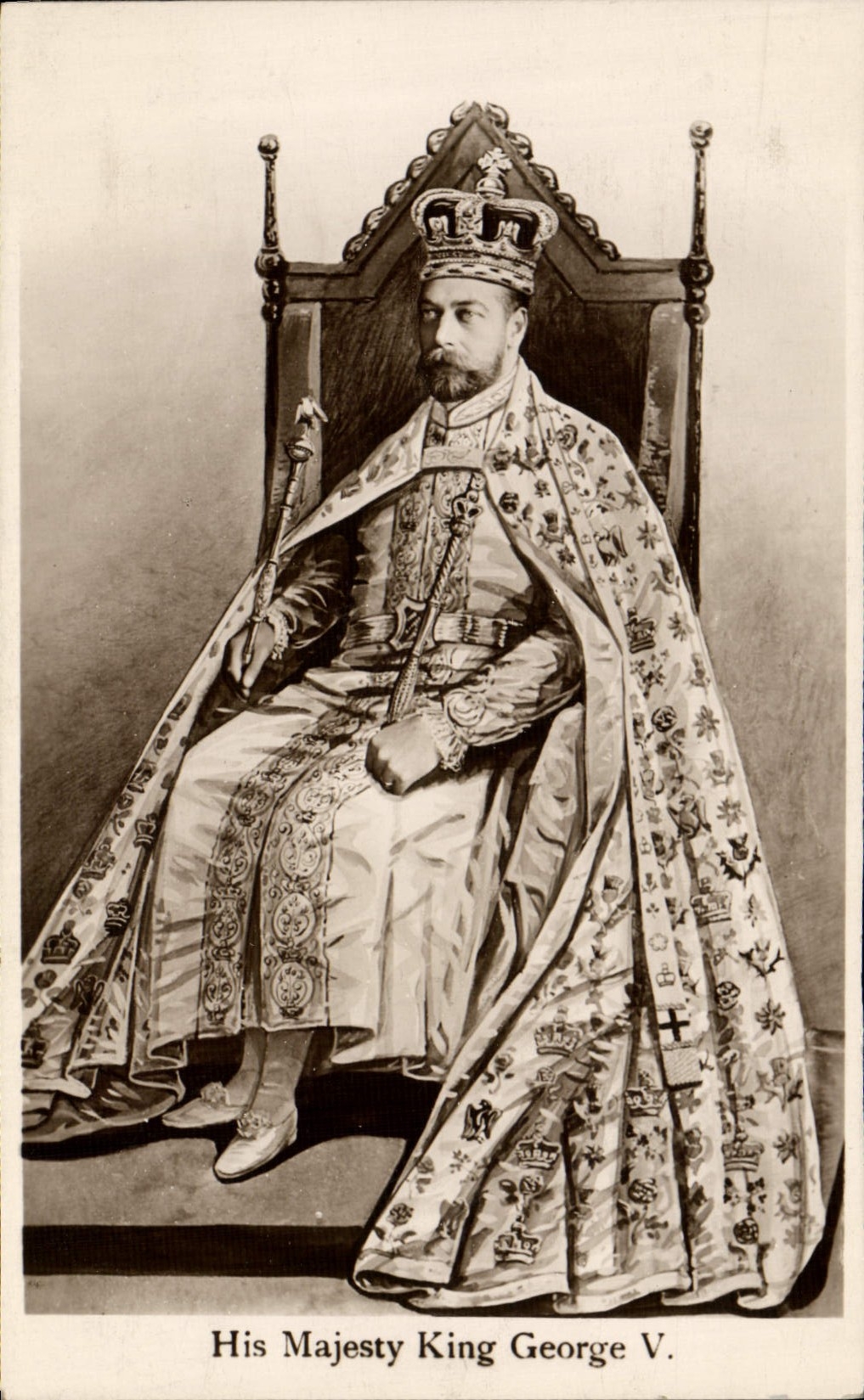 CPA His majesty King George V