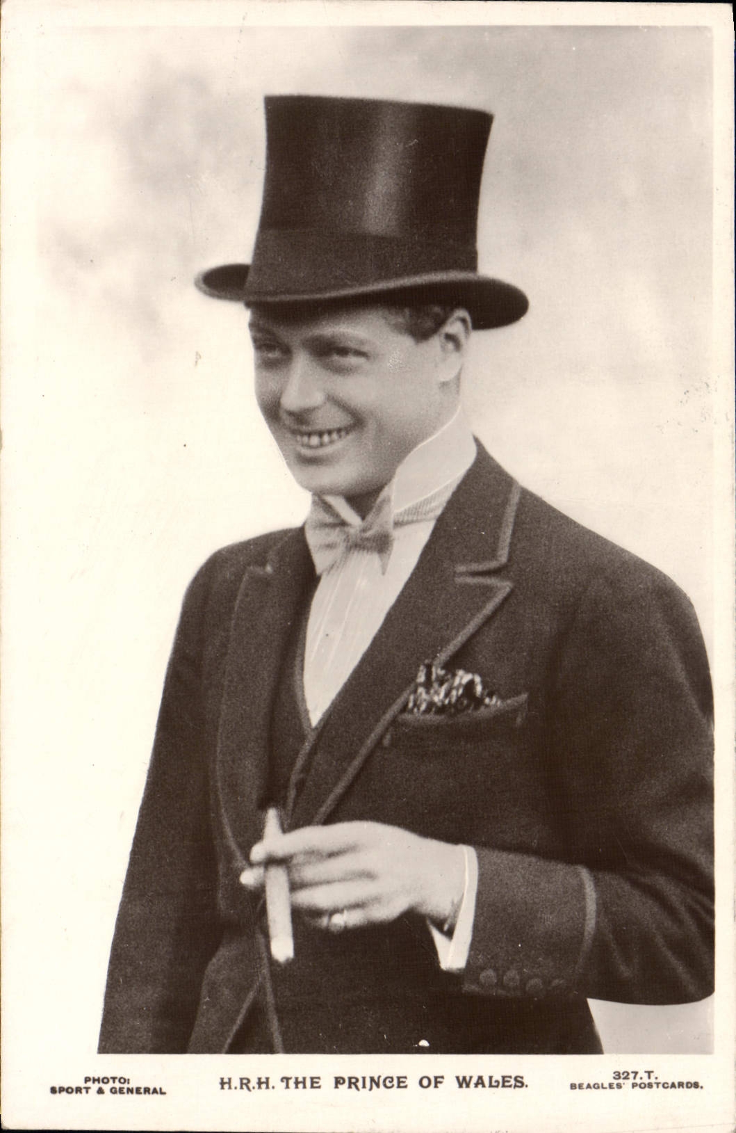 CPA HRH The Prince of Wales Cigare