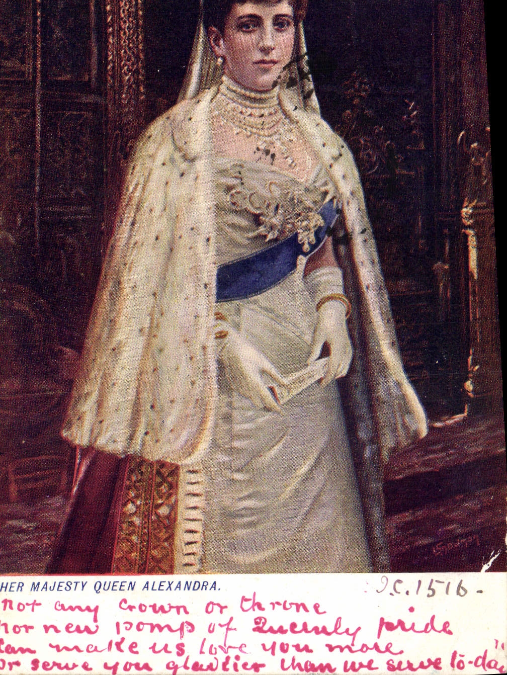 VINTAGE POSTCARD Her Majesty Queen Alexandra