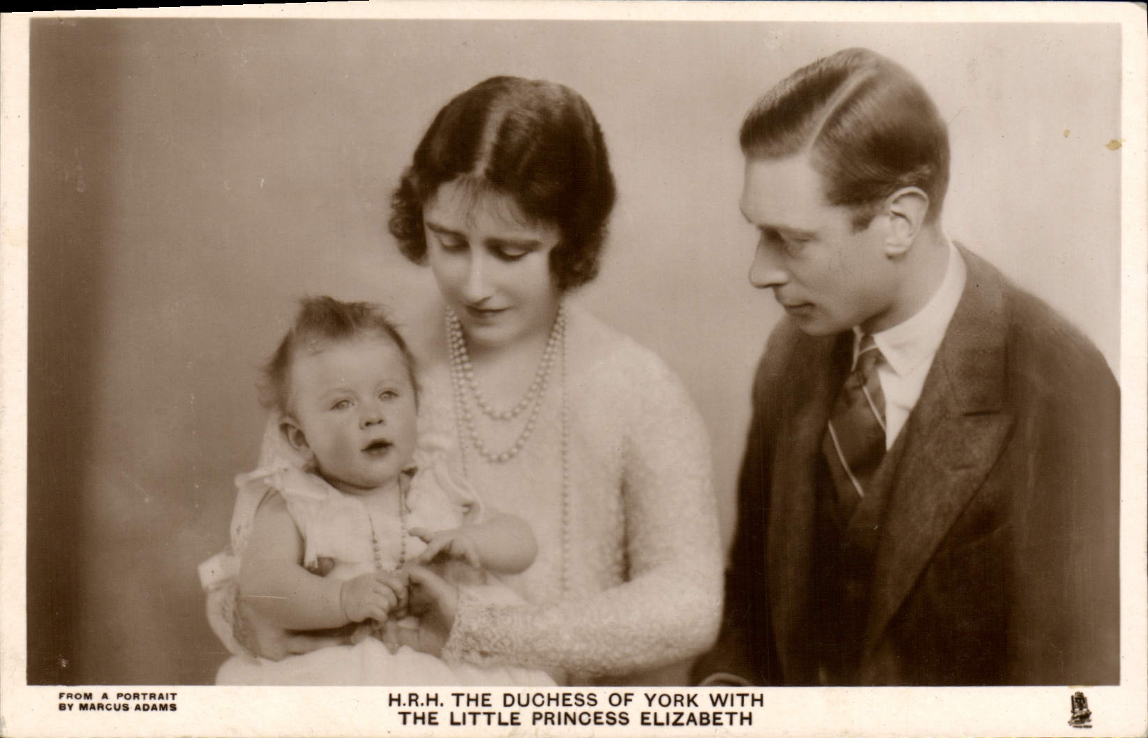 CPA HRH The Duchess of York with the little Princess Elizabeth