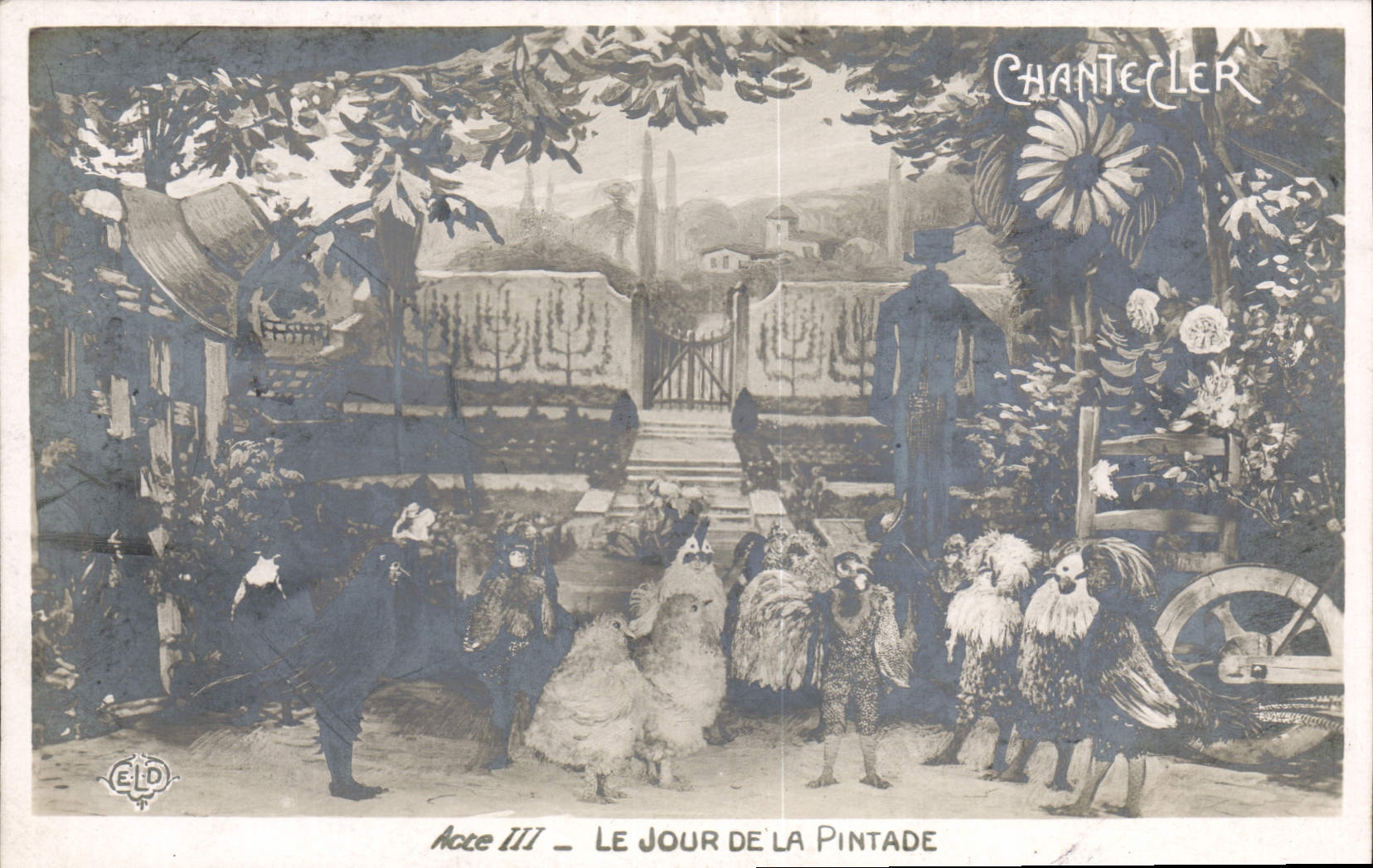 CPA Theatre Edmond Rostand Chantecler Le jour de la pintade