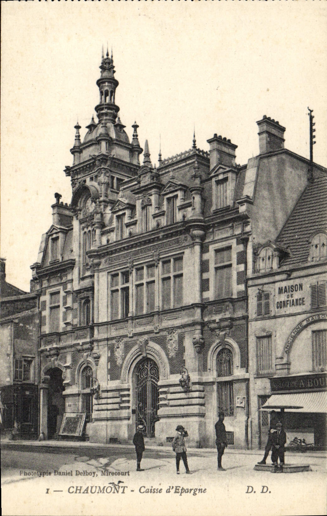 CPA Banque Caisse d'Epargne Chaumont Maison de confiance