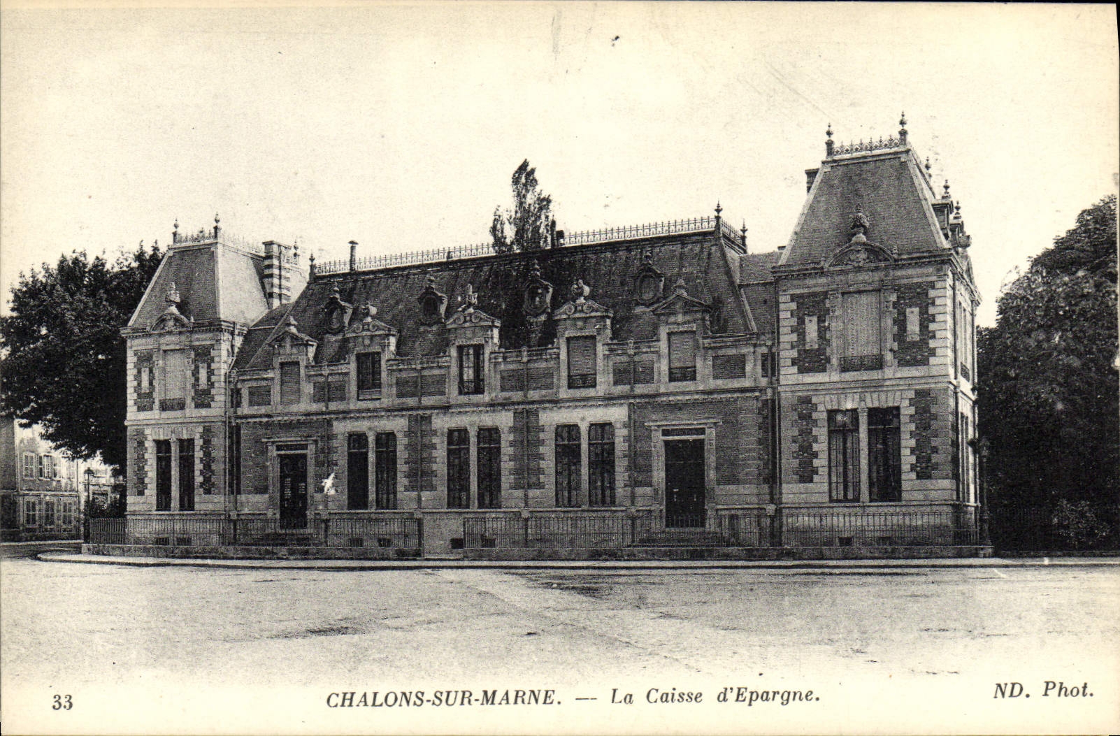 CPA Banque Caisse d'Epargne Chalons sur Marne