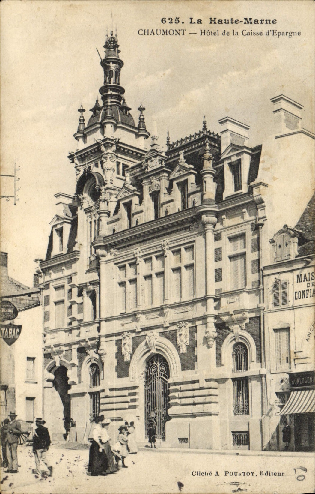 CPA Banque Chaumont Hotel de la Caisse d'Epargne