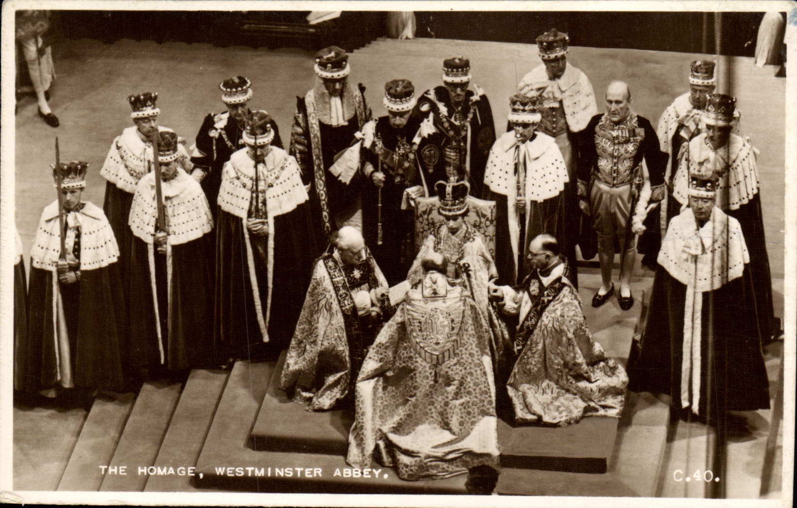 CPA The homage Westminster Abbey