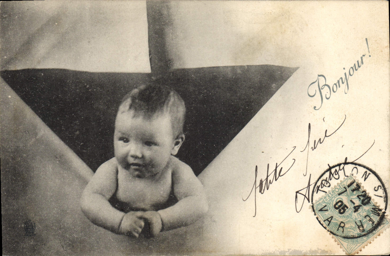 VINTAGE POSTCARD Fantasy Baby Child