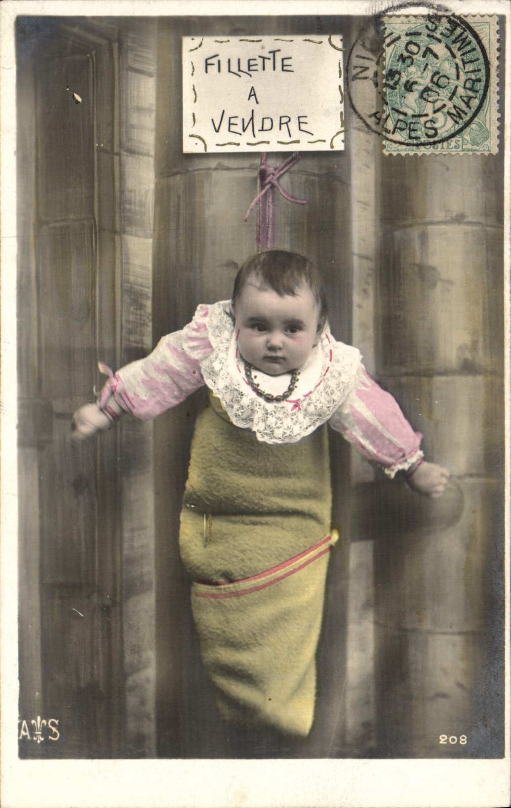 CPA Fantaisie Bebe Enfant Garcon a vendre