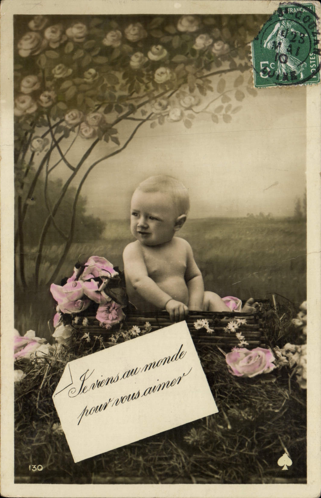 CPA Fantaisie Bebe Enfant