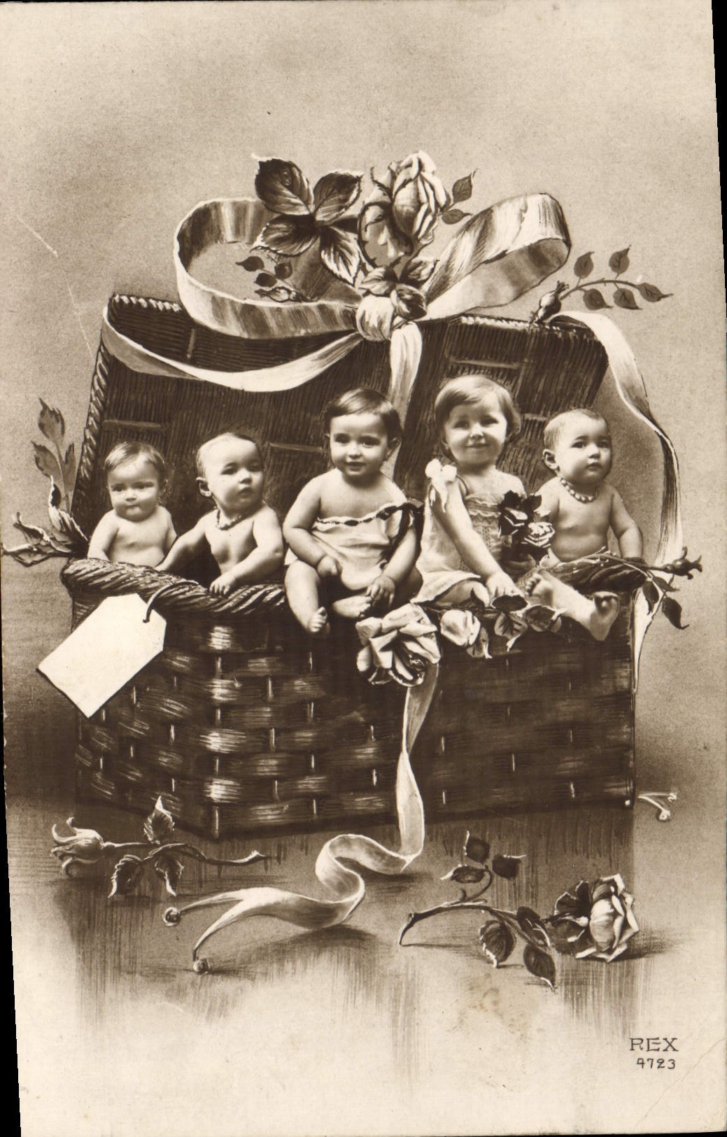 CPA Fantaisie Bebe Enfants 