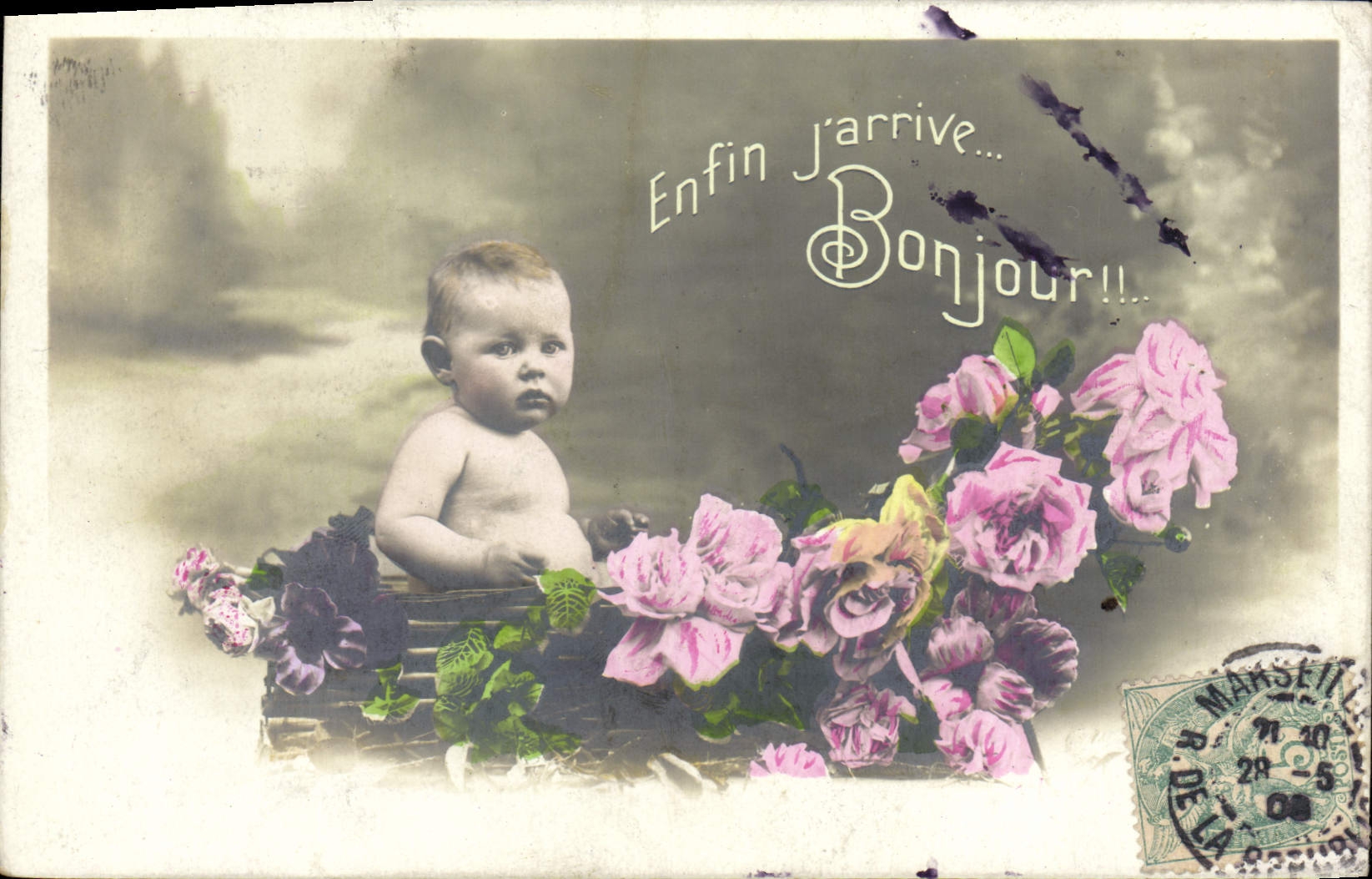 CPA Fantaisie Bebe Enfant 