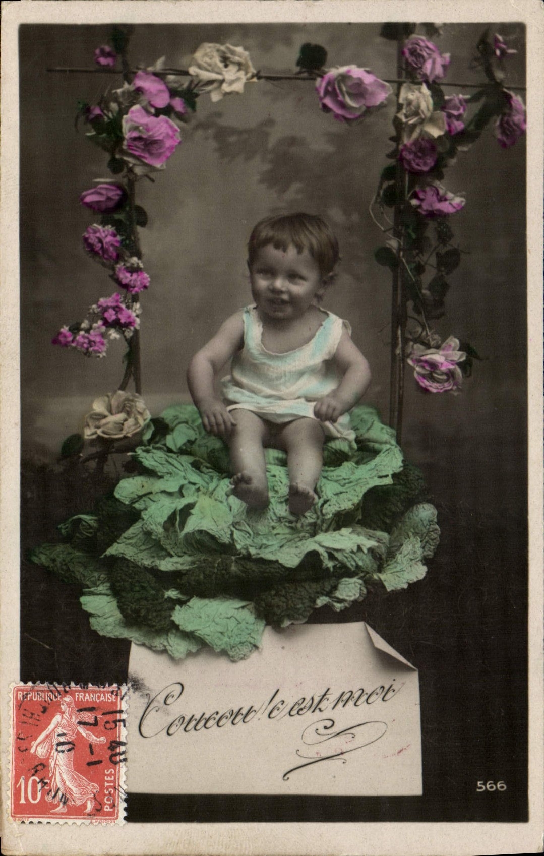 CPA Fantaisie Bebe Enfant 