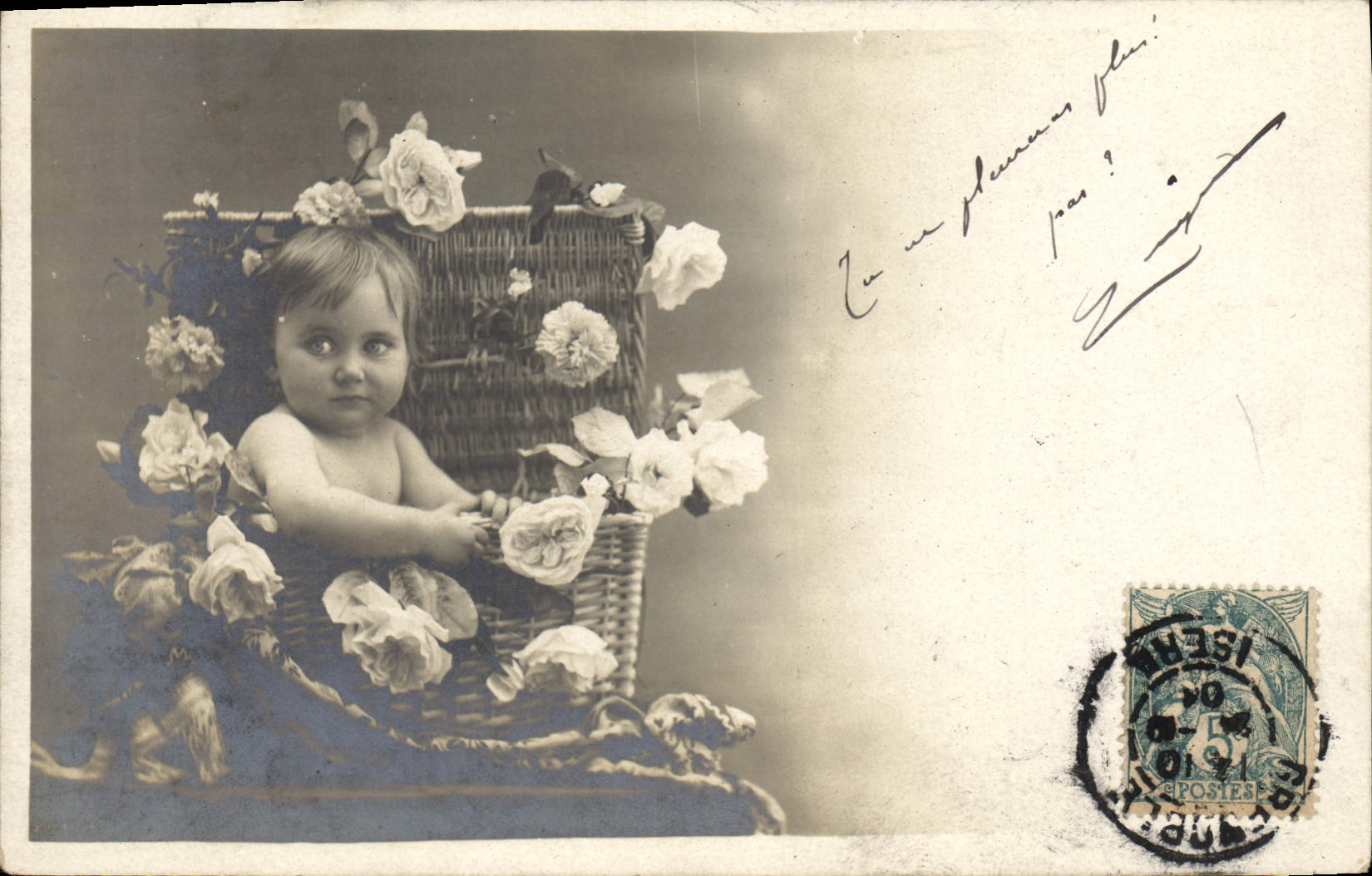 CPA Fantaisie Bebe Enfant 