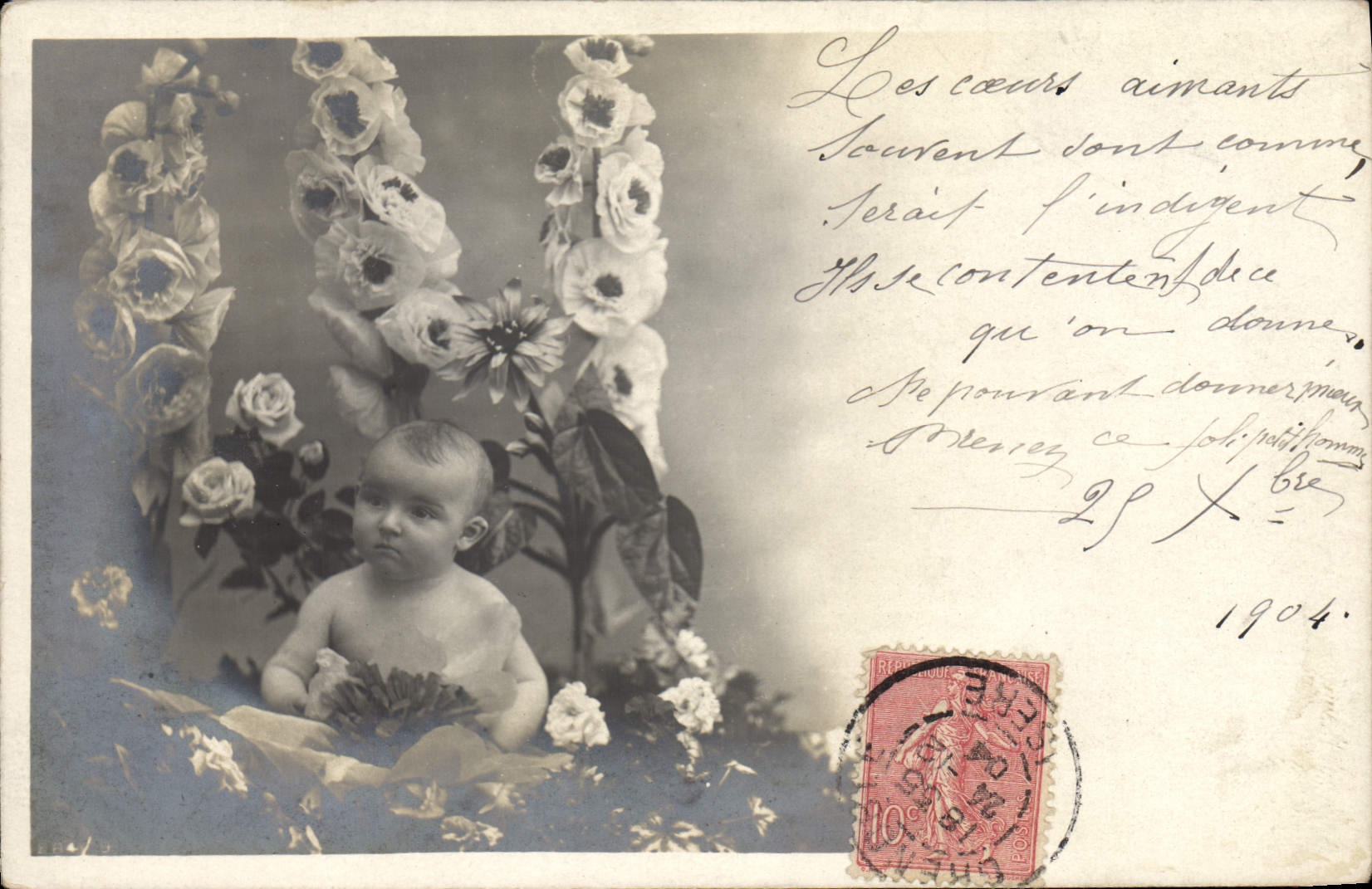 CPA Fantaisie Bebe Enfant 