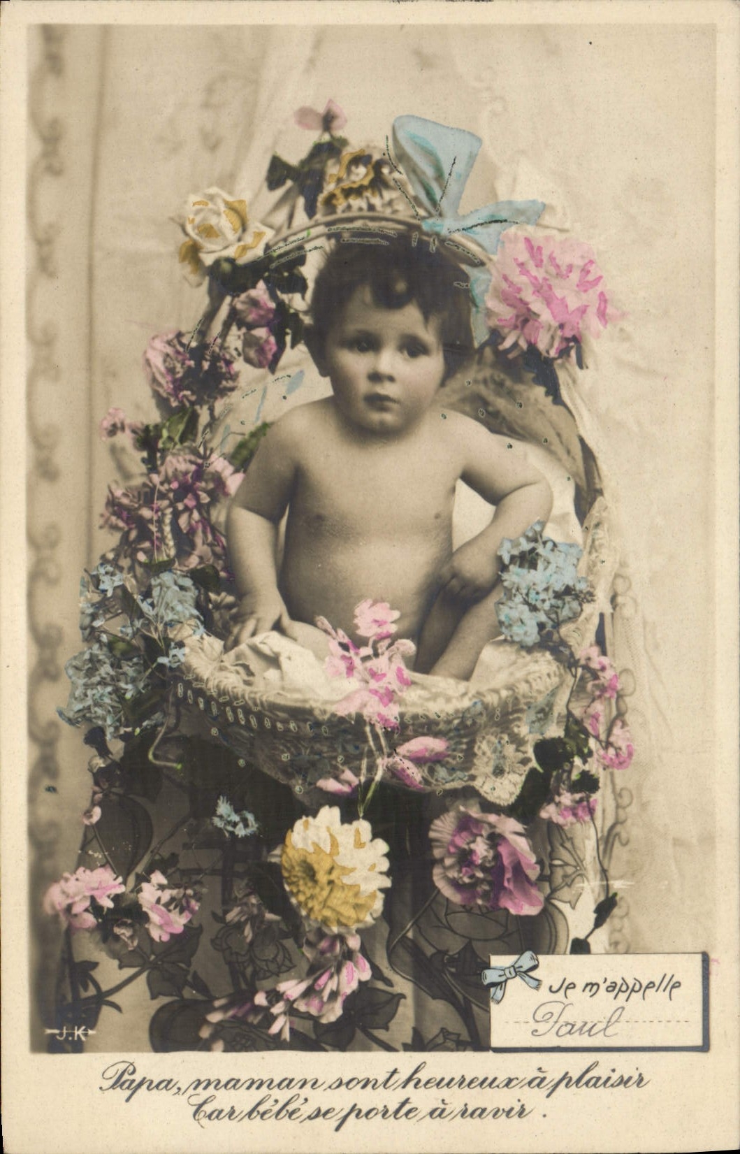 CPA Fantaisie Bebe Enfant 