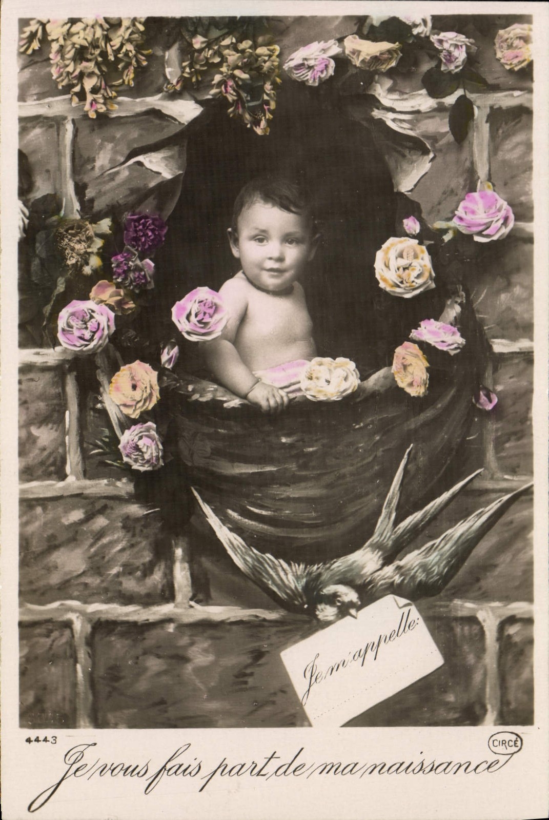 CPA Fantaisie Bebe Enfant 