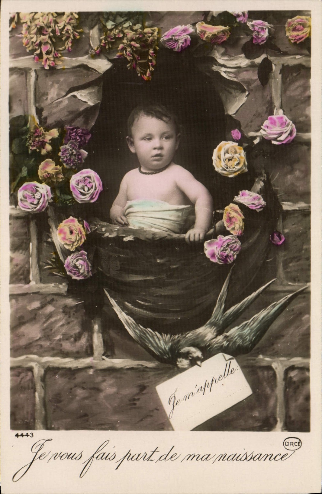 CPA Fantaisie Bebe Enfant 