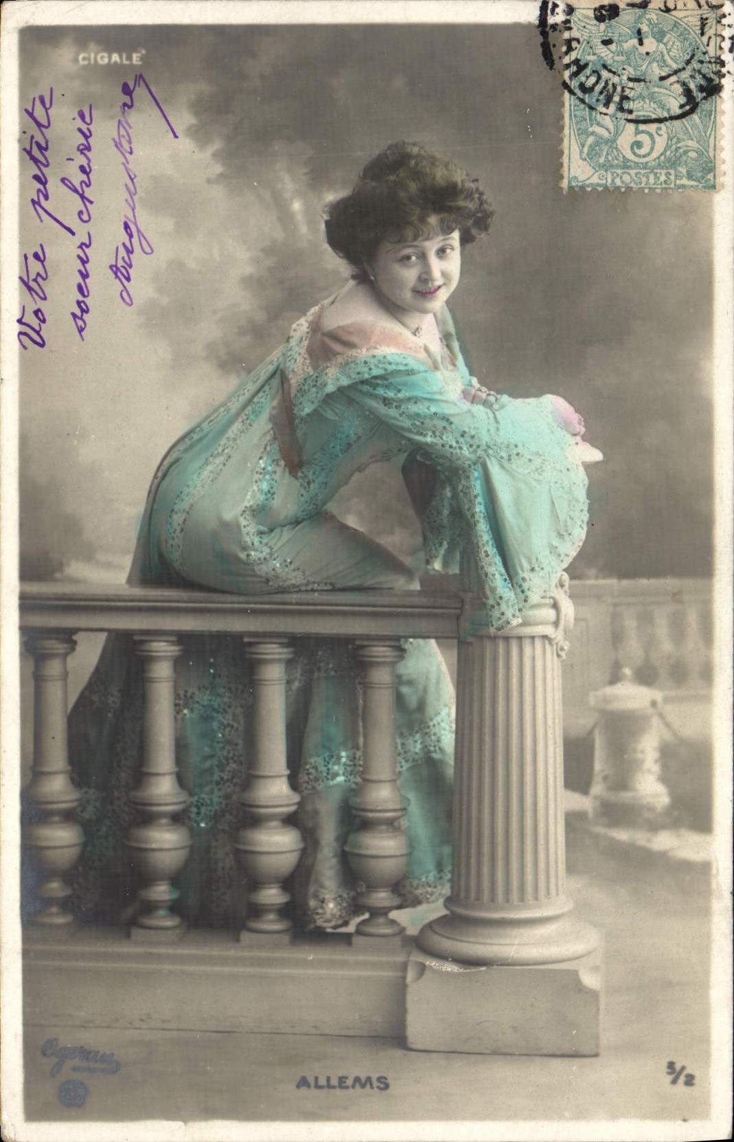 CPA Theatre Cigale Allems