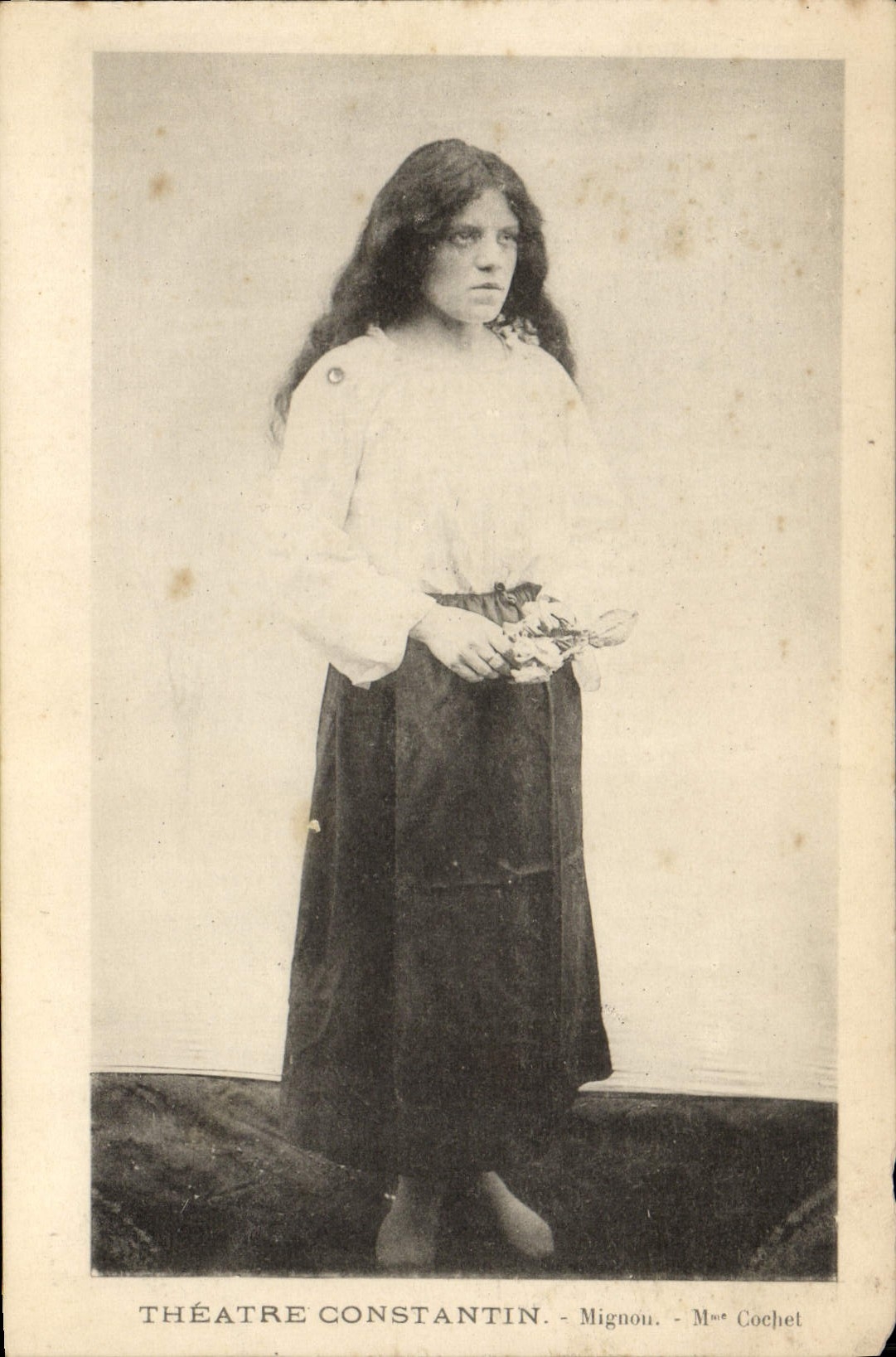 CPA Theatre Constantin Mignon Mme Cochet 