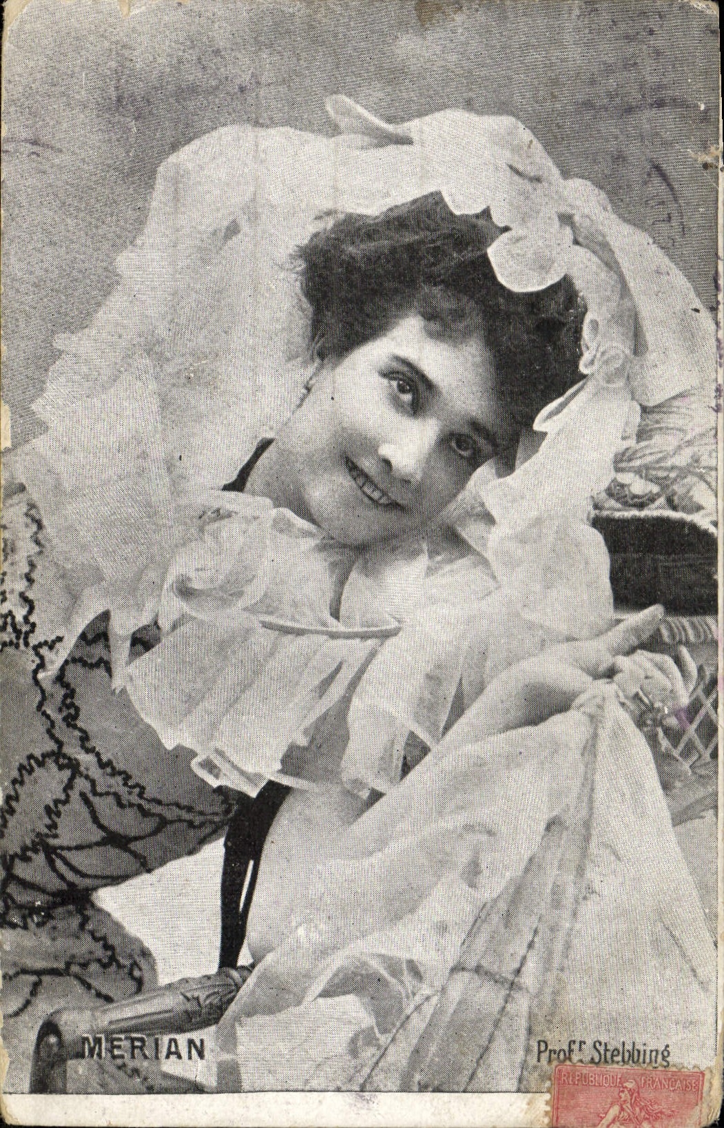 VINTAGE POSTCARD Theater Merian Prfr Stebbing