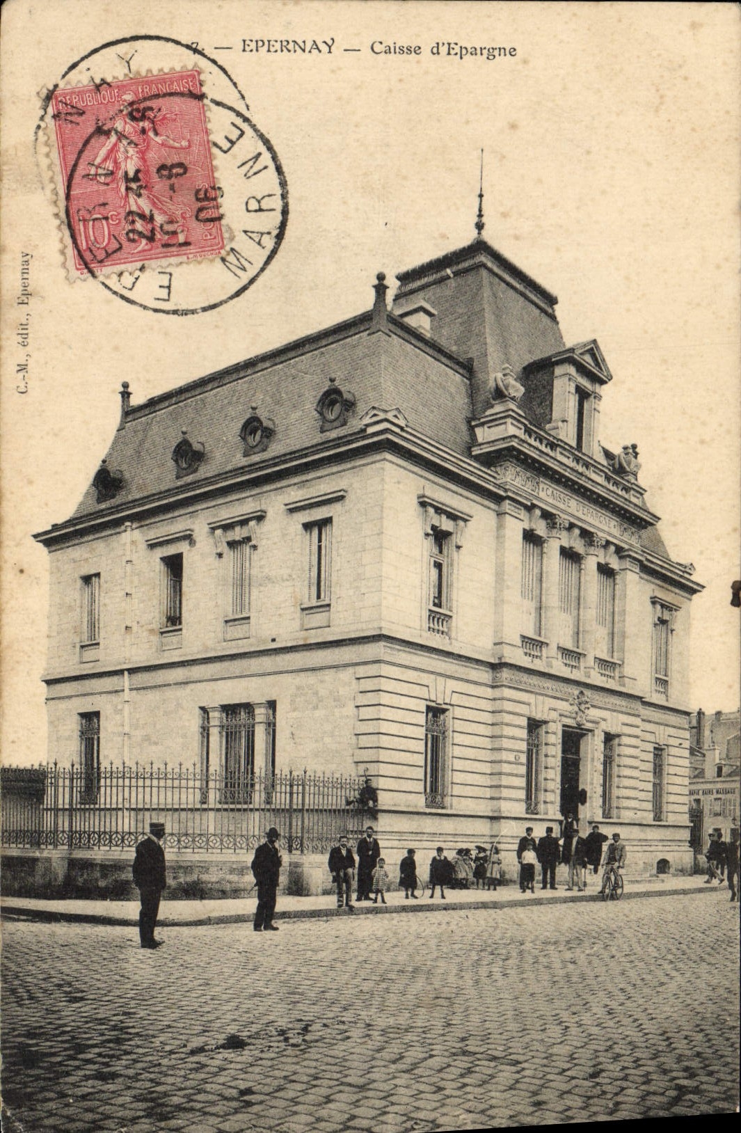 CPA Banque Caisse d'Epargne Epernay