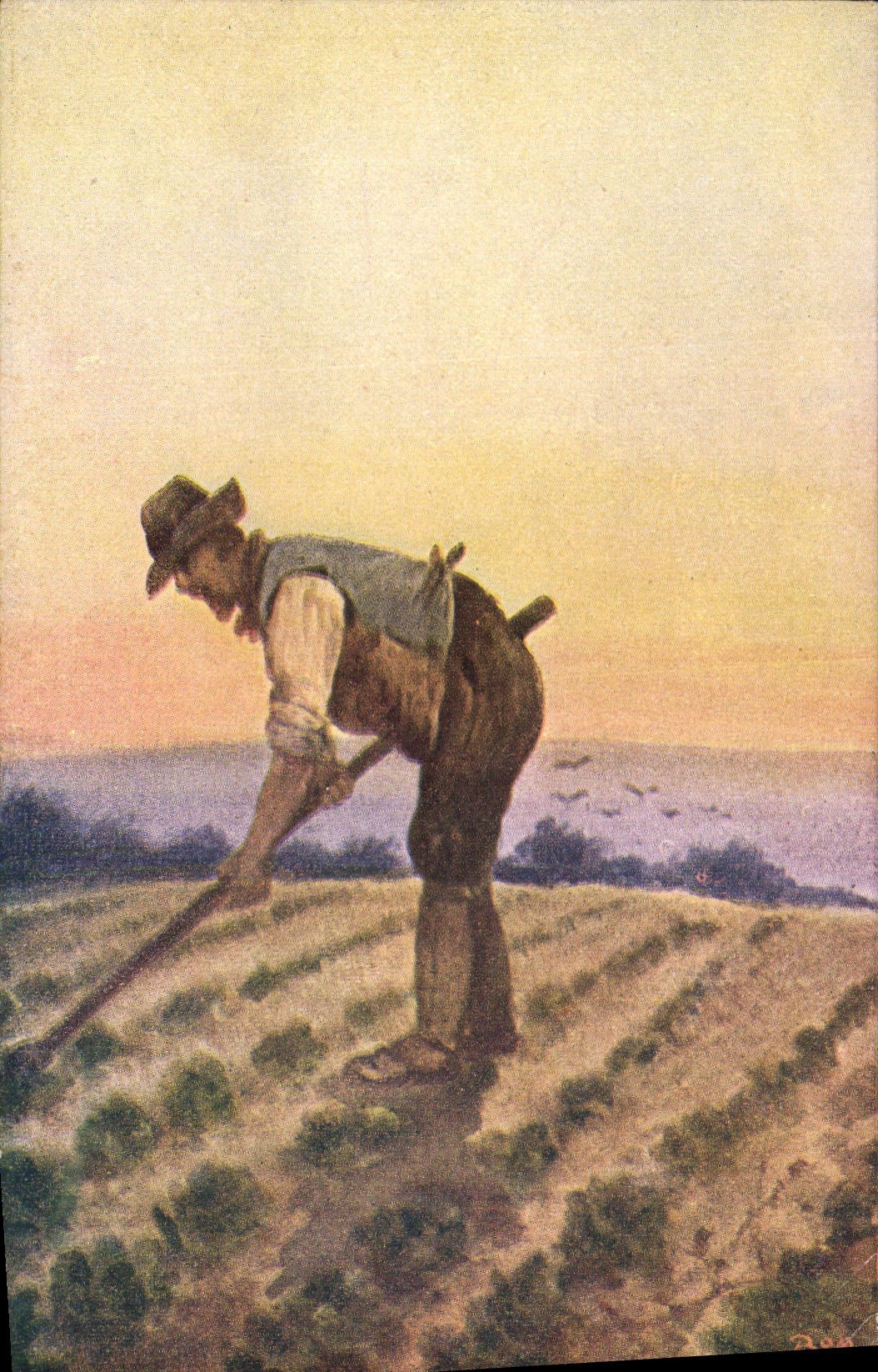 VINTAGE POSTCARD Fantasy Illustrator Tedder