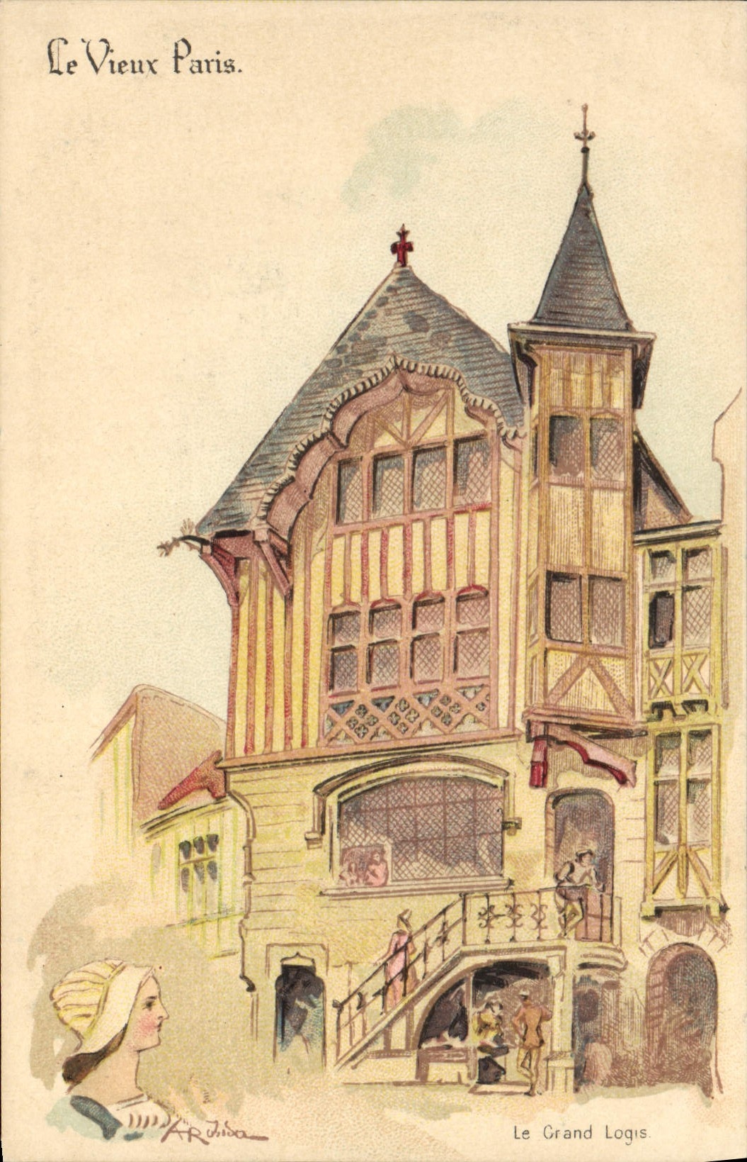 CPA Le Vieux Paris Le grand logis