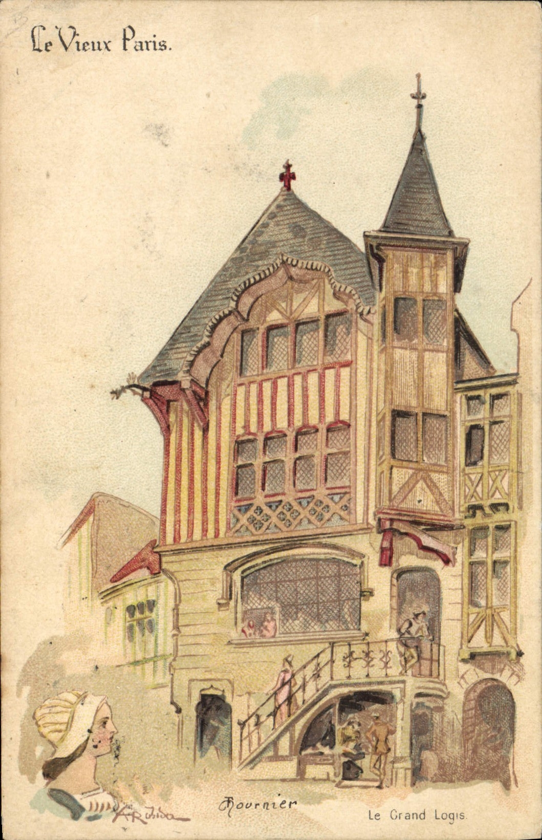 CPA Le Vieux Paris Le grand logis