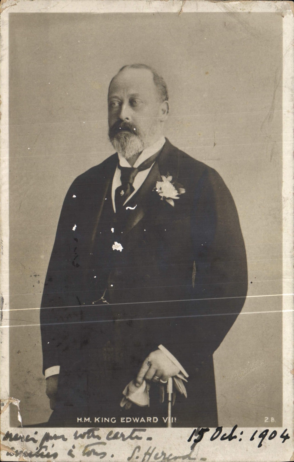 CPA HM King Edward VII