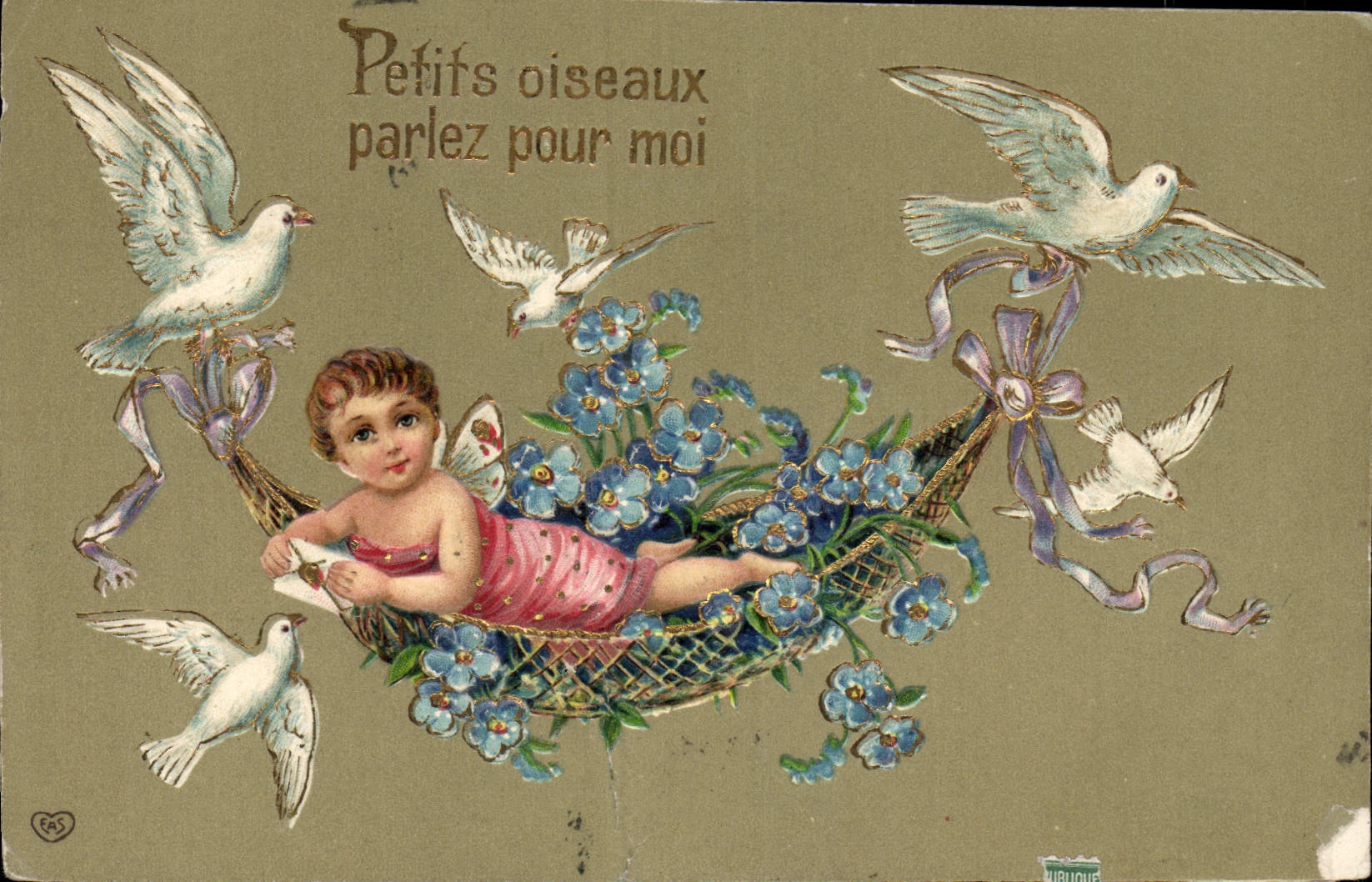 CPA Fantaisie Ange Anges