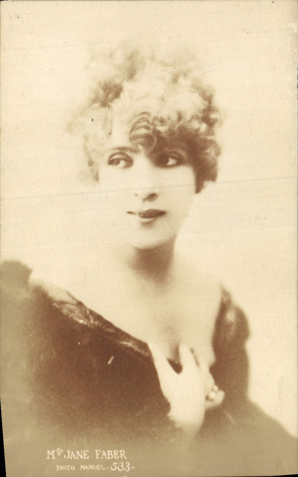 CPA Theatre Mlle Jane Faber 