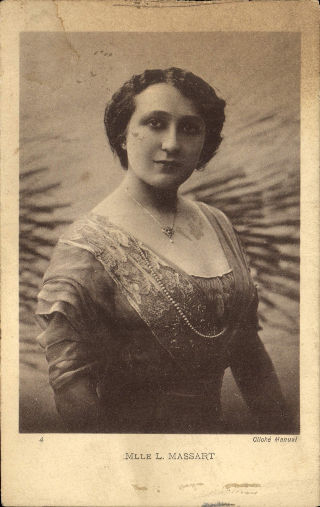 CPA Theatre Mlle L Massart