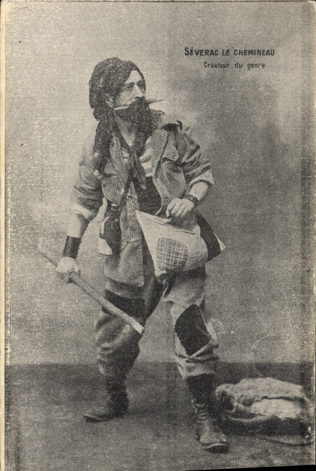 CPA Theatre Severac le Chemineau Createur du genre 