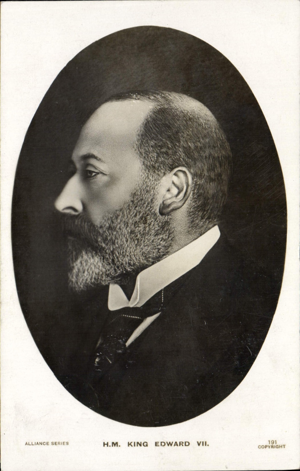 CPA HM King Edward VII