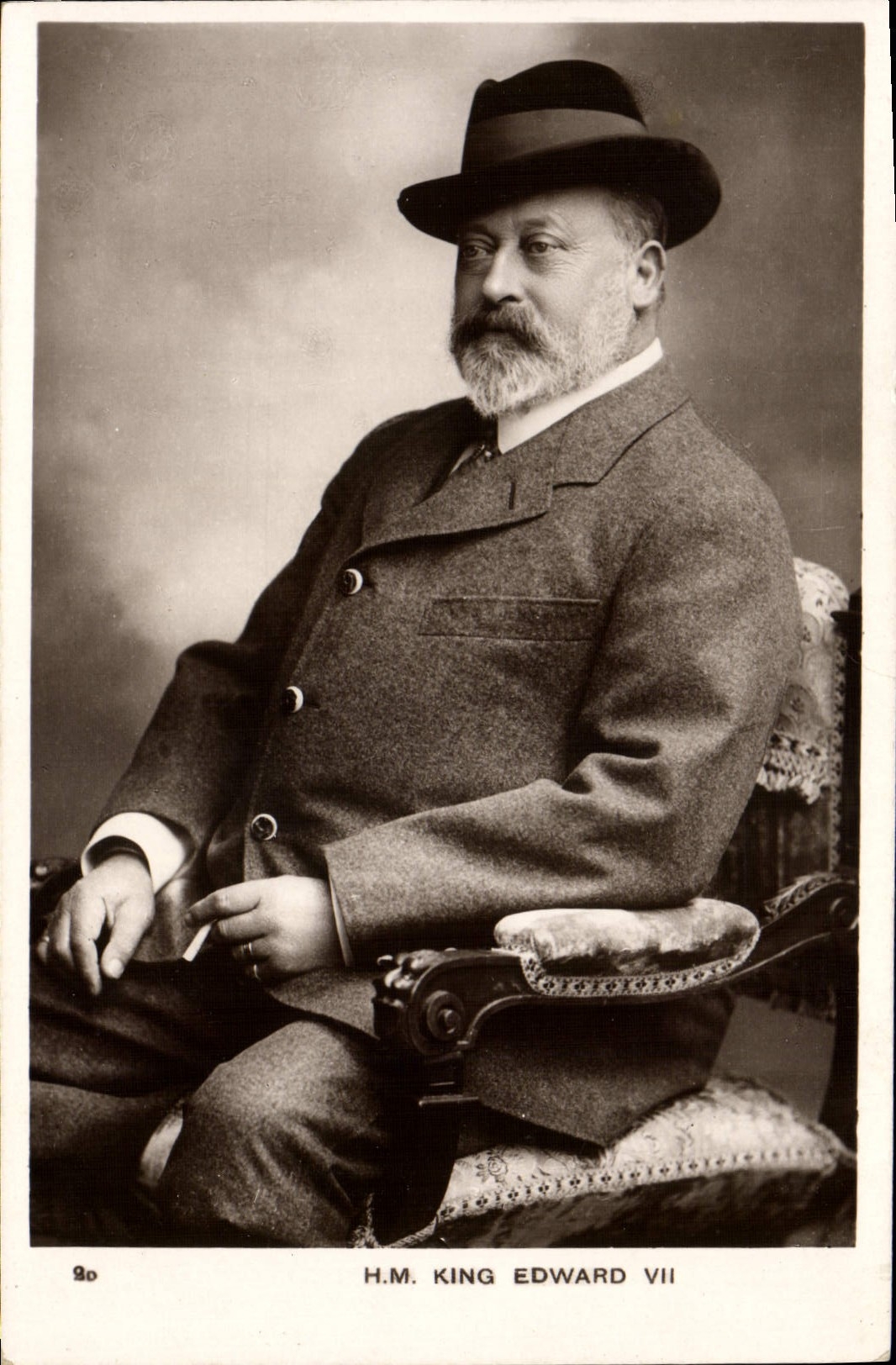 CPA HM King Edward VII