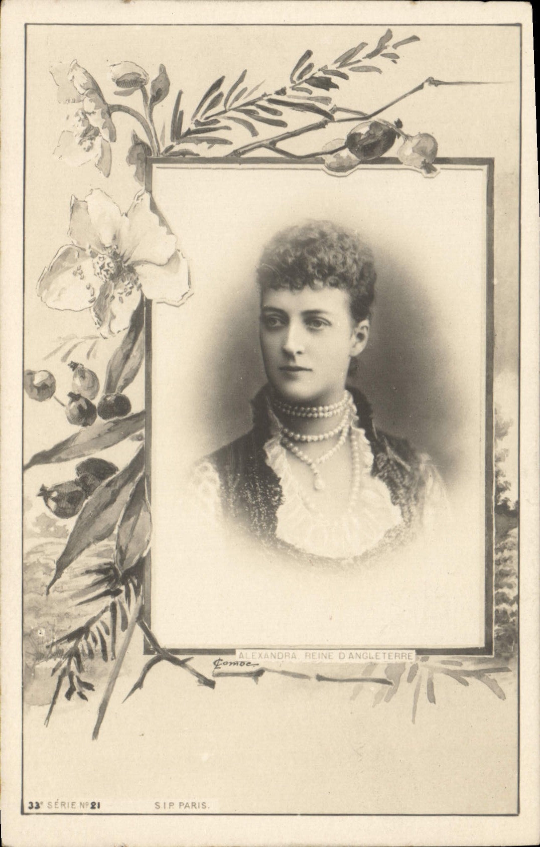CPA Alexandra Reine D'Angleterre