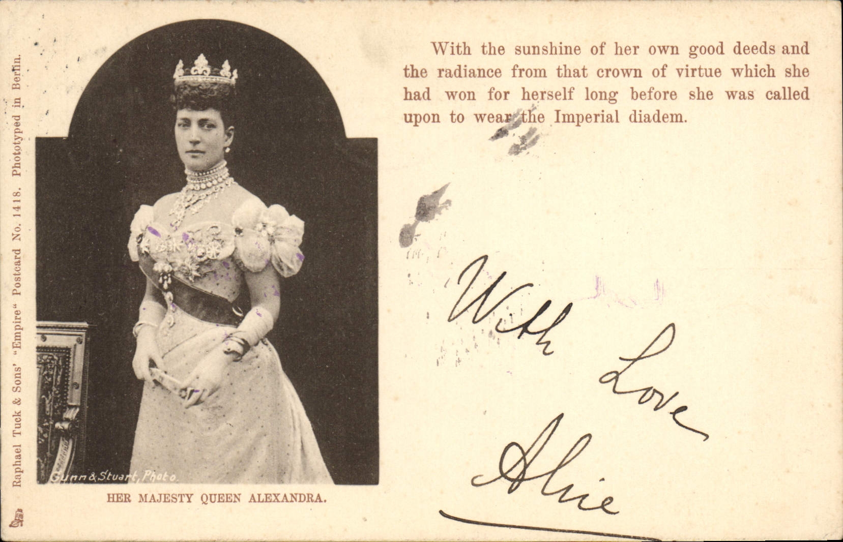 CPA Her Majesty Queen Alexandra 