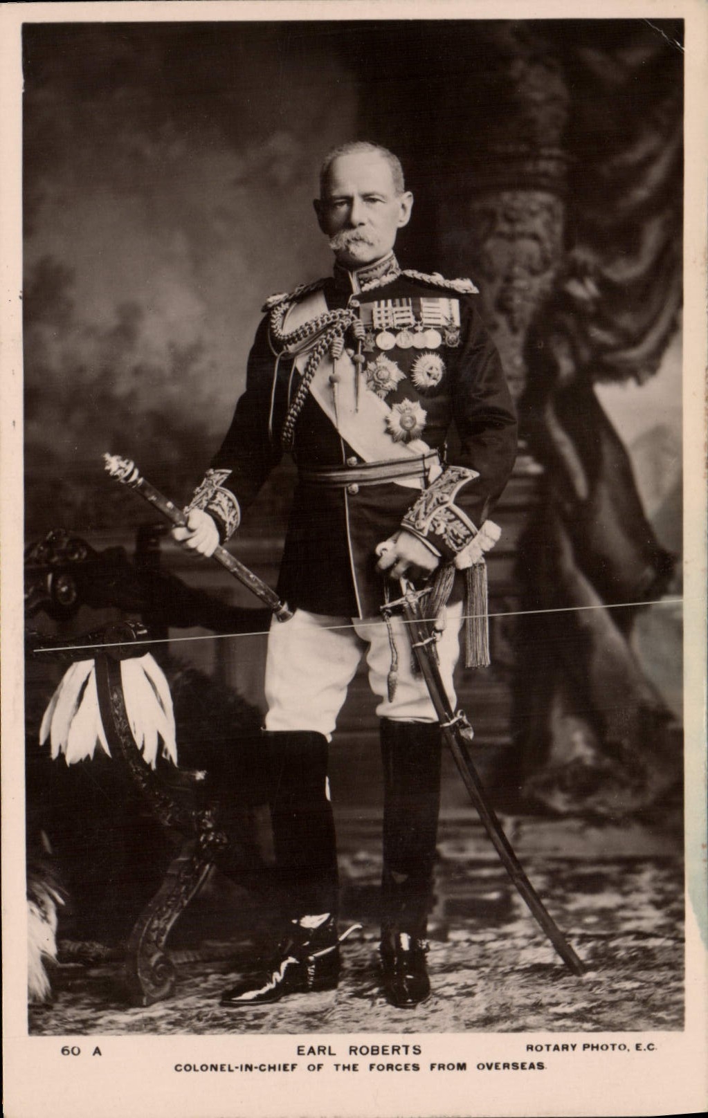 CPA Earl Roberts Colonel in chief of the Forces from overseas