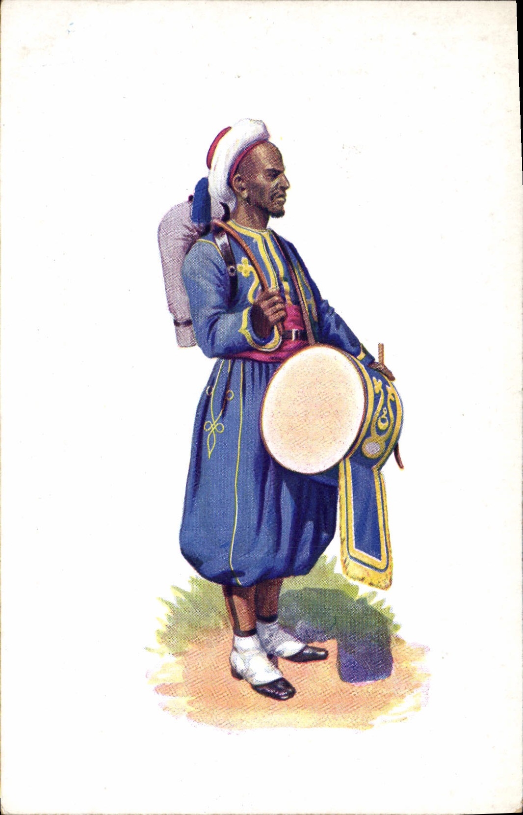 CPA Militaria Musee Marechal Franchet d'Esperey Alger Tirailleurs 1867 Noubiste 